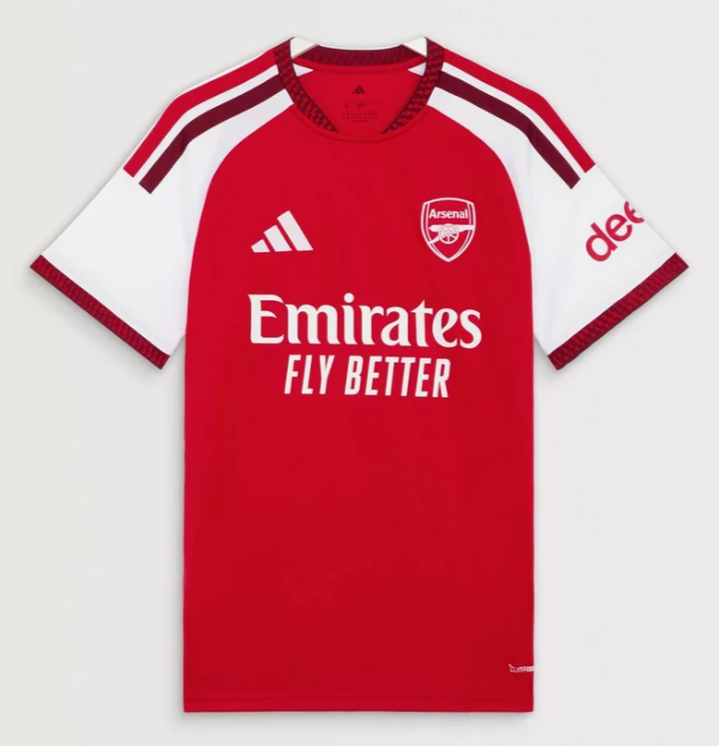 Arsenal 2026/27 Jersey catalogue artwork